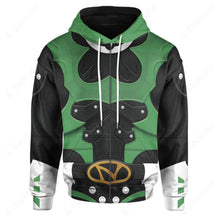 Load image into Gallery viewer, Psycho Rangers Green Psycho Custom Hoodie
