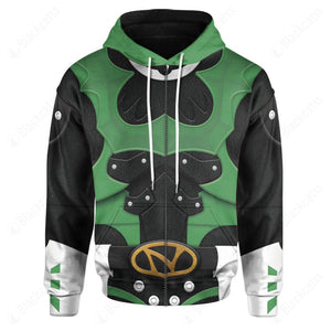 Psycho Rangers Green Psycho Custom Hoodie