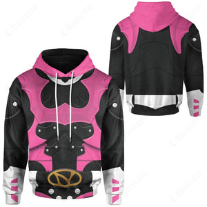 Psycho Rangers Pink Psycho Custom Hoodie