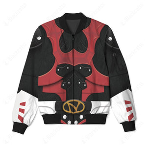 Psycho Rangers Red Psycho Custom Bomber Jacket