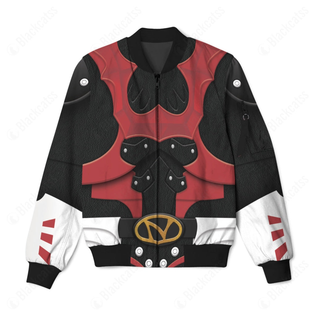 Psycho Rangers Red Psycho Custom Bomber Jacket