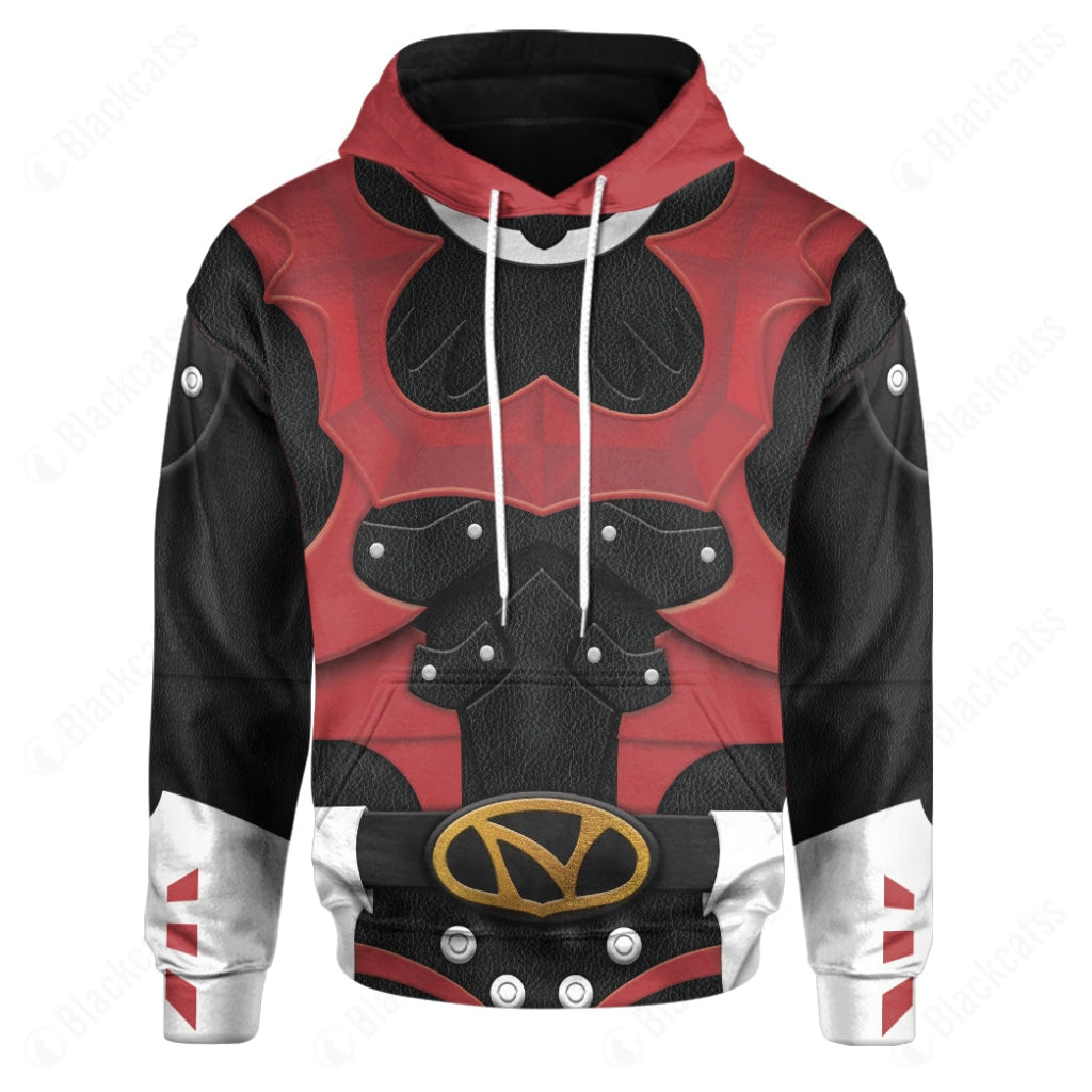 Psycho Rangers Red Psycho Custom Hoodie