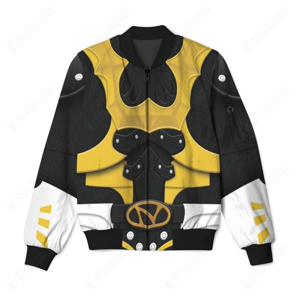 Psycho Rangers Yellow Psycho Custom Bomber Jacket