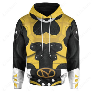 Psycho Rangers Yellow Psycho Custom Hoodie