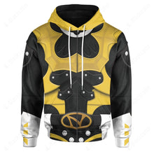 Load image into Gallery viewer, Psycho Rangers Yellow Psycho Custom Hoodie
