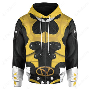 Psycho Rangers Yellow Psycho Custom Hoodie