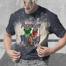 Load image into Gallery viewer, Pug Custom Bleach T-Shirt
