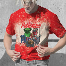 Load image into Gallery viewer, Pug Custom Bleach T-Shirt
