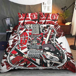 Red Frankenstrat Custom Bedding Set