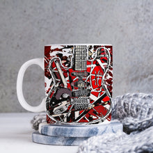 Load image into Gallery viewer, Red Frankenstrat Custom Mug
