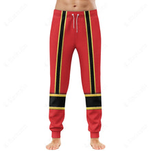 Load image into Gallery viewer, Red Power Rangers Mystic Force Custom Sweatpants
