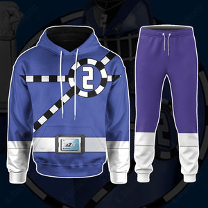 Ressha Sentai Toqger ToQ 2gou Blue Custom Hoodie