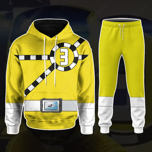 Ressha Sentai Toqger ToQ 3gou Yellow Custom Hoodie