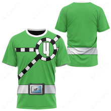 Load image into Gallery viewer, Ressha Sentai Toqger ToQ 4gou Green Custom T-Shirt
