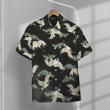 Load image into Gallery viewer, Retro Crane Button Shirt
