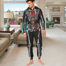 Load image into Gallery viewer, Rose Skeleton Custom Jumpsuit
