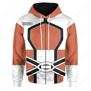 S.P.D Power Rangers Kat Ranger Custom Hoodie