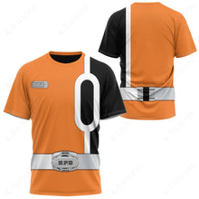 Load image into Gallery viewer, S.P.D Power Rangers Orange Ranger Custom T-Shirt
