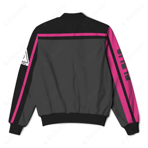 S.P.D Power Rangers Uniform Pink Ranger Custom Bomber Jacket