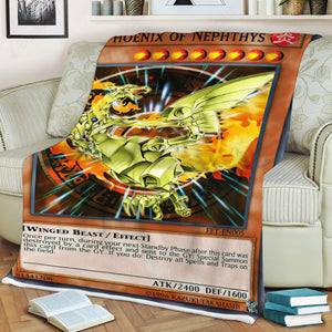 Sacred Phoenix Of Nephthys Custom Soft Blanket