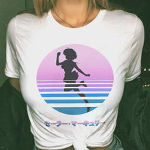 Load image into Gallery viewer, Sailor Moon Vaporwave Women&#39;s Tee &amp; Unisex Tee
