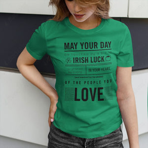 Saint Patrick's Day Irish Luck Graphic Apparel