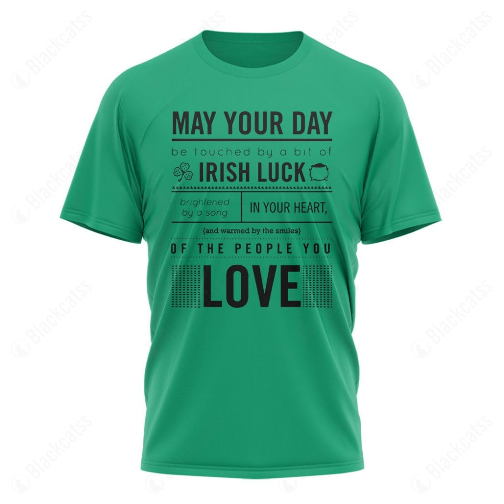 Saint Patrick's Day Irish Luck Graphic Apparel