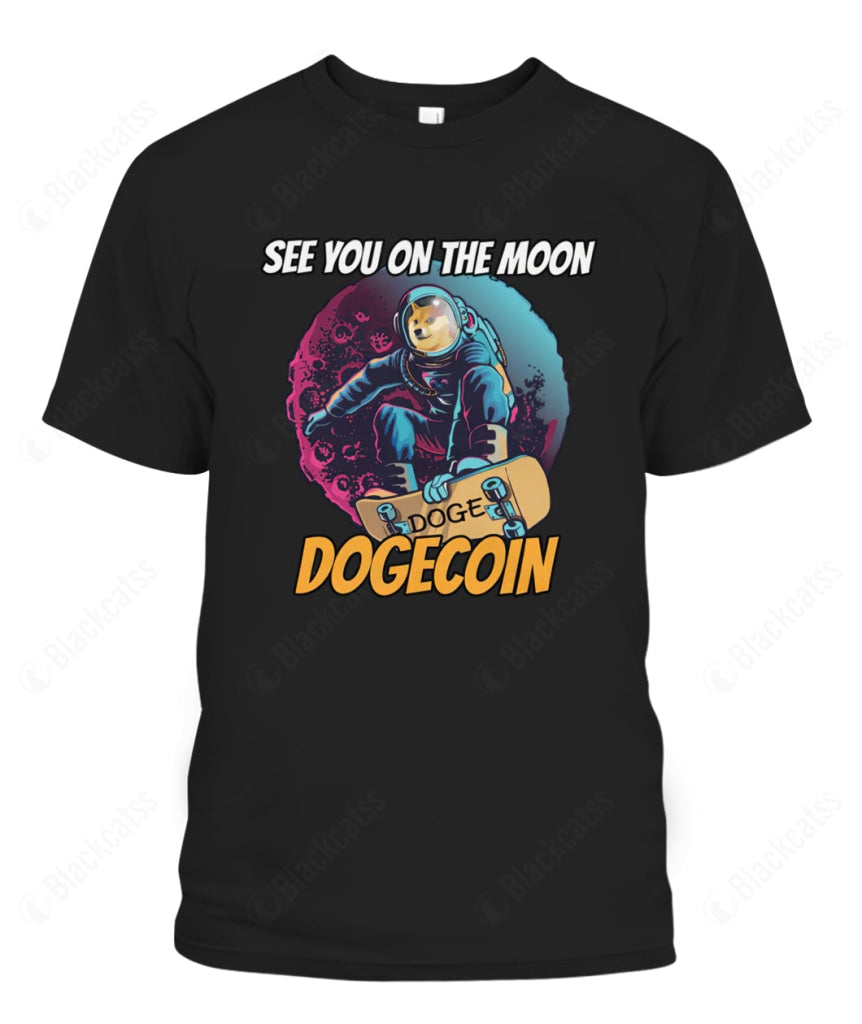 See You On The Moon Graphic Apparel