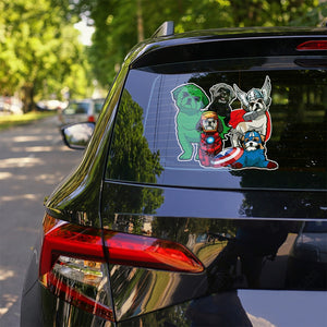 Shih Tzu Custom Car Sticker