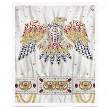 Load image into Gallery viewer, Singer Elvis Presley American Eagle Custom Soft Blanket
