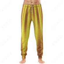 Load image into Gallery viewer, Singer Elvis Presley Gold Lame Suit Custom Sweatpants
