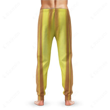 Load image into Gallery viewer, Singer Elvis Presley Gold Lame Suit Custom Sweatpants
