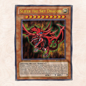 Slifer The Sky Dragon Custom Soft Blanket