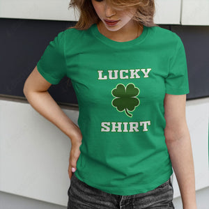 St. Patrick's Day Lucky Shirt Graphic Apparel