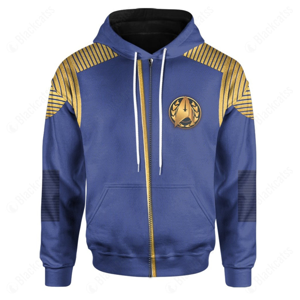 Star trek uniform discount hoodie