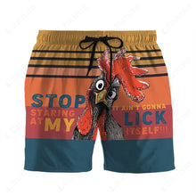 Load image into Gallery viewer, Stop Staring At My Coc Custom Beach Shorts
