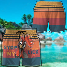 Load image into Gallery viewer, Stop Staring At My Coc Custom Beach Shorts
