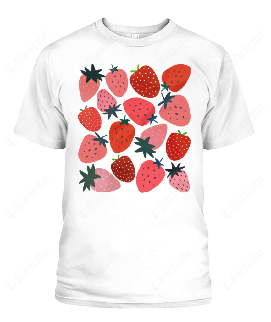 Strawberry Tee — Organic Clothing Made in Detroit, USA | Object Apparel