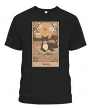 Load image into Gallery viewer, Taurus Cat Custom Women&#39;s Tee &amp; Unisex Tee
