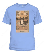 Load image into Gallery viewer, Taurus Cat Custom Women&#39;s Tee &amp; Unisex Tee
