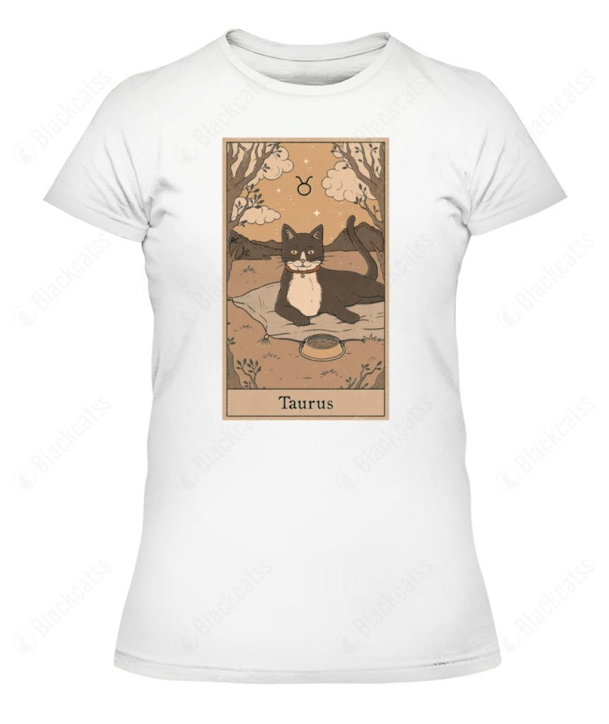 Taurus Cat Custom Women's Tee & Unisex Tee