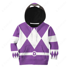 Load image into Gallery viewer, Teenage Mutant Ninja Rangers Donatello Purple Ranger Custom Kid Apparel
