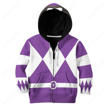 Load image into Gallery viewer, Teenage Mutant Ninja Rangers Donatello Purple Ranger Custom Kid Apparel
