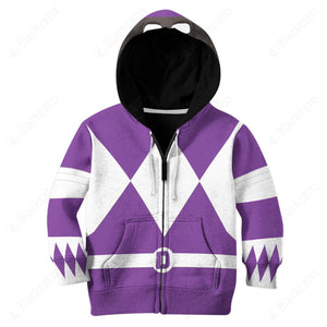 Teenage Mutant Ninja Rangers Donatello Purple Ranger Custom Kid Apparel