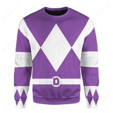 Load image into Gallery viewer, Teenage Mutant Ninja Rangers Donatello Purple Ranger Custom Sweatshirt
