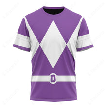 Load image into Gallery viewer, Teenage Mutant Ninja Rangers Donatello Purple Ranger Custom T-Shirt
