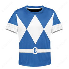 Load image into Gallery viewer, Teenage Mutant Ninja Rangers Leonardo Blue Ranger Custom Kid Apparel
