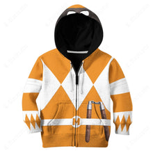 Load image into Gallery viewer, Teenage Mutant Ninja Rangers Michelangelo Orange Ranger Custom Kid Apparel
