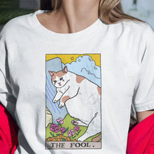 Load image into Gallery viewer, The Fool Cat Women&#39;s Tee &amp; Unisex Tee
