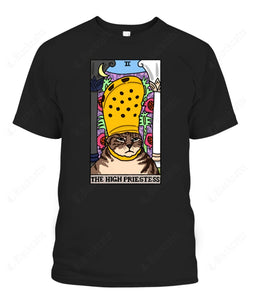 The High Priestess Crocs Cat Meme Tarot Graphic Apparel